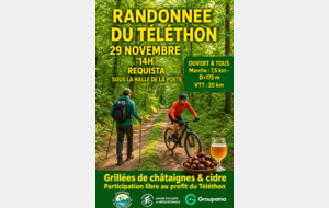 En selle ou à pied pour le Téléthon