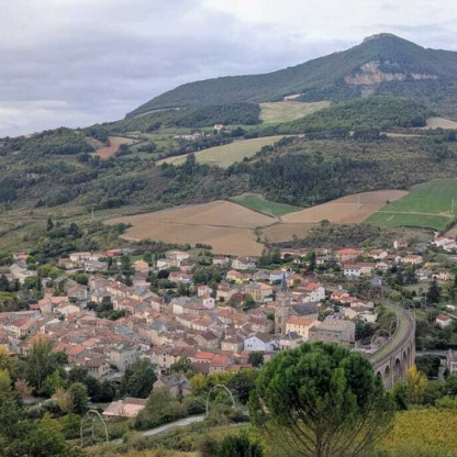 2026 10 18 Boucle autour de Compeyre - Vue d'Aguessac