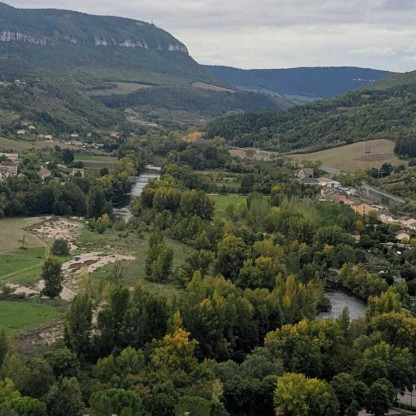 2026 10 18 Boucle autour de Compeyre - Villages de Paulhe et Aguessac à droite